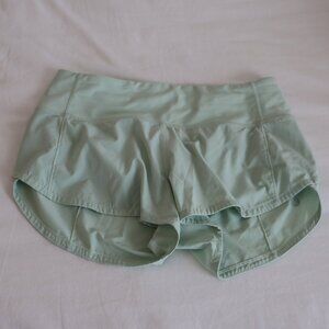 Mint Green Speed Up Shorts